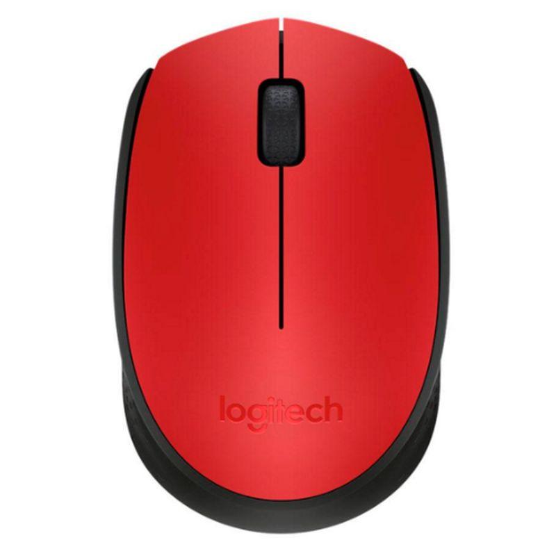 LOGITECH RATON INALAMBRICO M171 ROJO/NEGRO