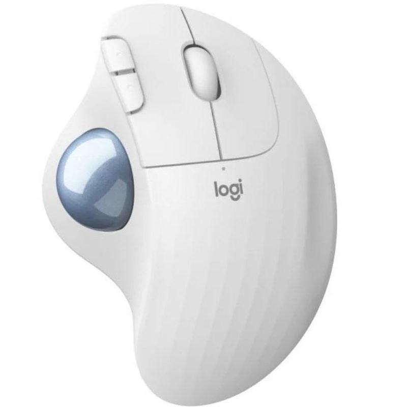 LOGITECH RATON TRACKBALL INALAMBRICO ERGO M575/ 2000DPI/ BLANCO CRUDO