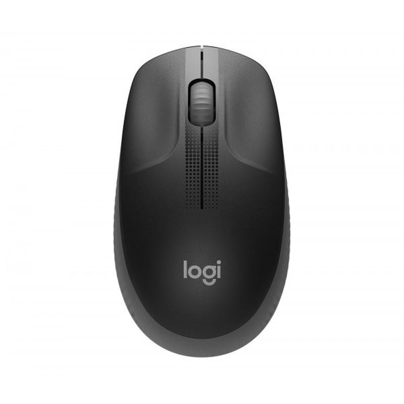 LOGITECH RATON M190 WIRELESS GRIS MARENGO