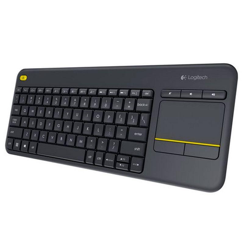 LOGITECH WIRELESS TOUCH KEYBOARD K400 PLUS NEGRO