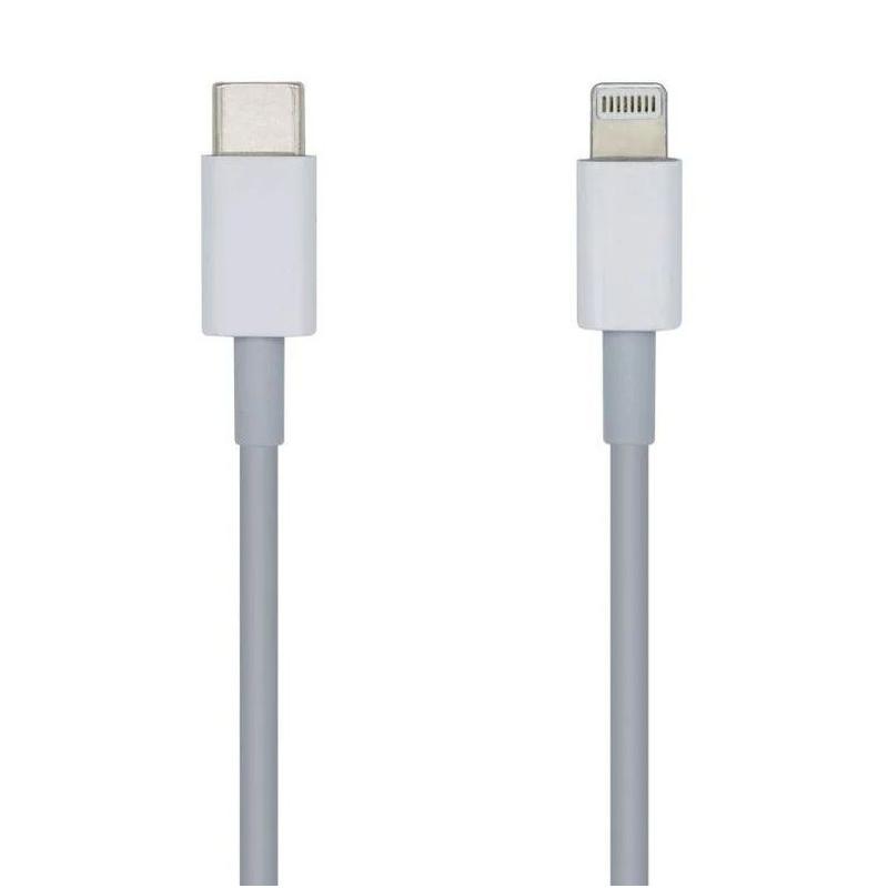 AISENS CABLE USB TIPO C A LIGHTNING 2 M BLANCO