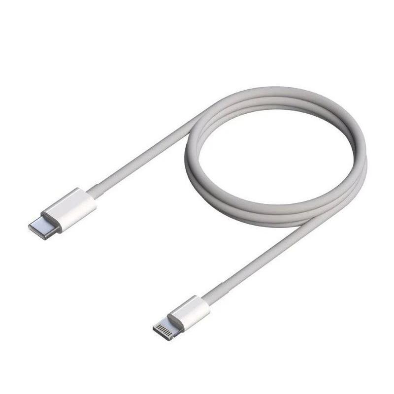 AISENS CABLE USB TIPO C A LIGHTNING 50 CM BLANCO