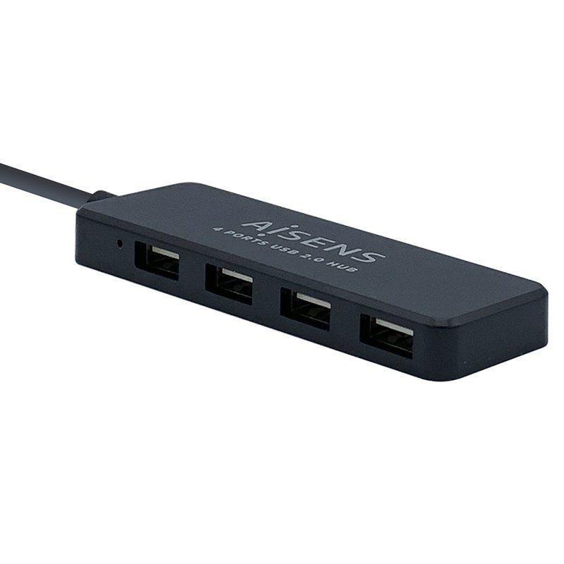 AISENS HUB USB 2.0  4 PUERTOS