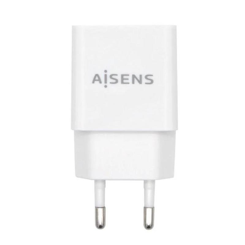 AISENS CARGADOR PARED 10W USB-A/ BLANCO 1xUSB USB-A/ 10W