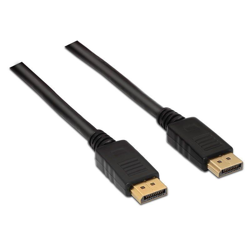 AISENS CABLE DISPLAYPORT 1.2 4K  M/M 2M NEGRO