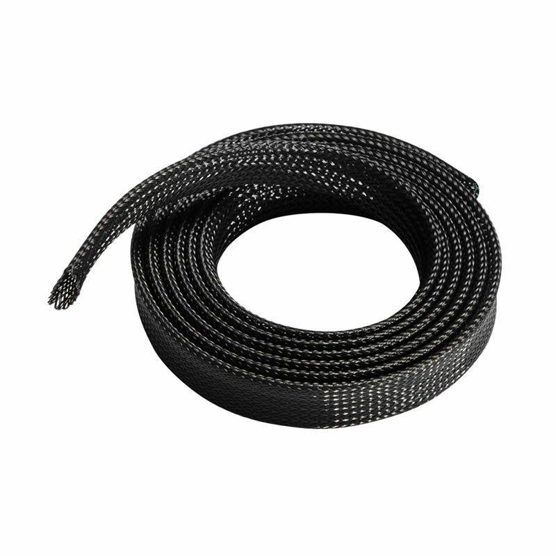 AISENS ORGANIZADOR DE CABLE POLIESTER 20MM 1M NEGRO