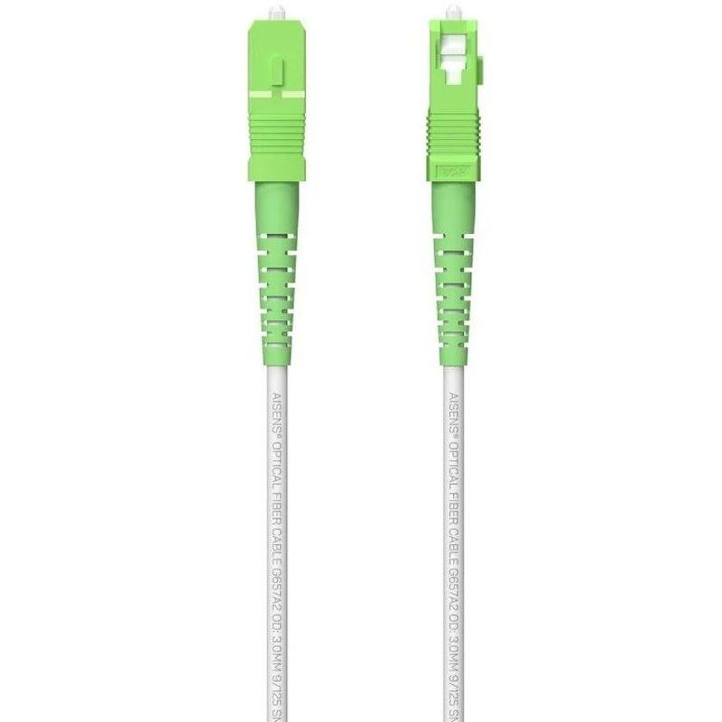 AISENS CABLE FIBRA OPTICO G657A2 3.0 250M BLANCO