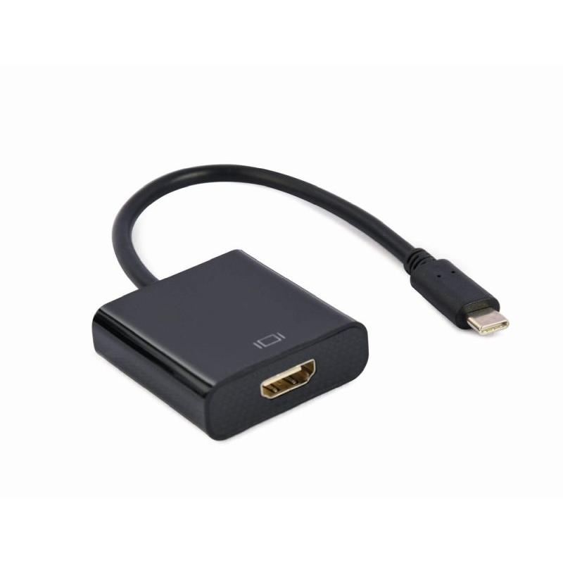 GEMBIRD ADAPTADOR USB-C A HDMI 4K 30HZ NEGRO