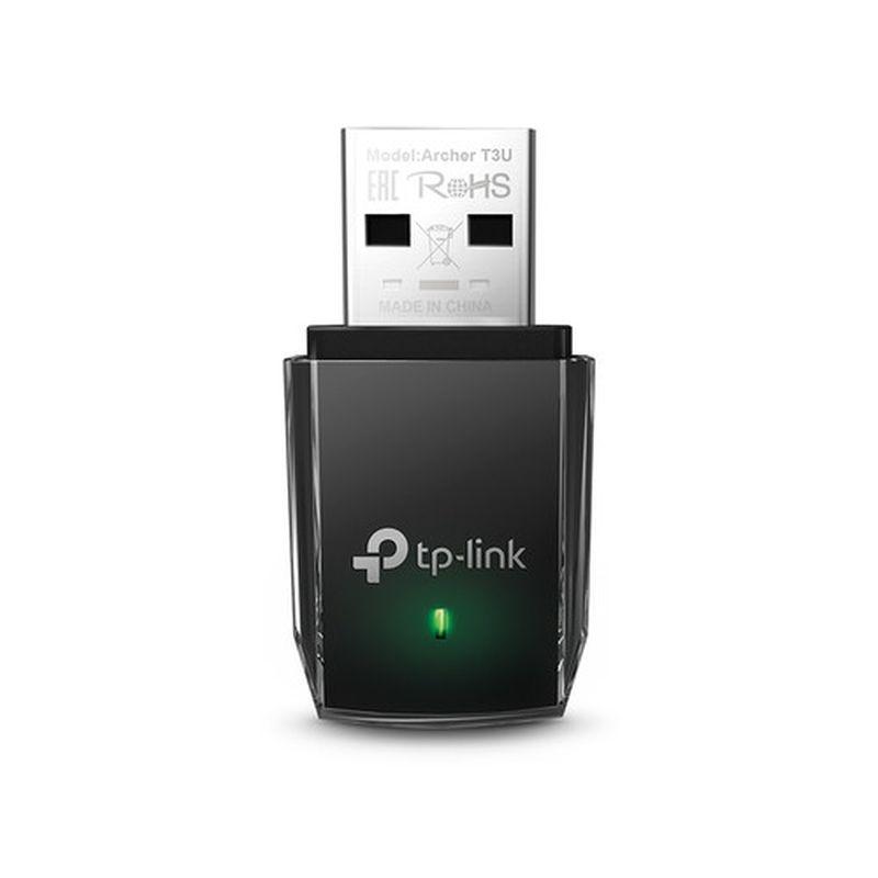 TP-LINK ADAPTADOR USB ARCHER T3U MINI INALAMBRICO MU-MIMO AC1300