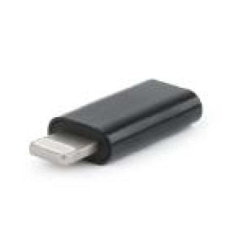 GEMBIRD ADAPTADOR USB TIPO C A LIGHTNING (CF / 8PIN M) NEGRO