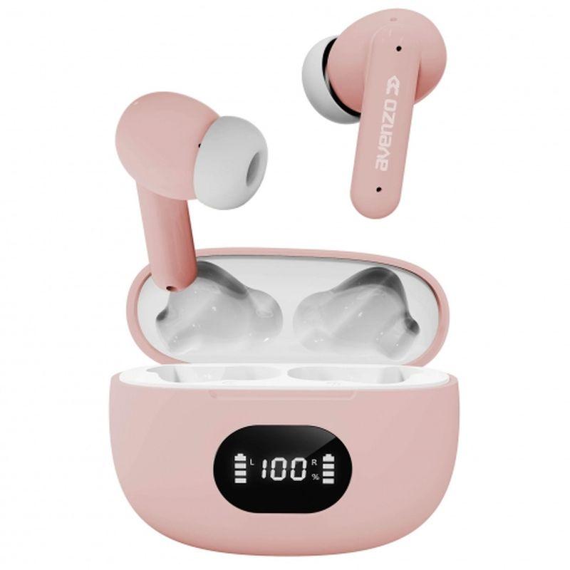 AVENZO AURICULARES TWS TACTILES ROSAS (AV-TW5010P) ROSA