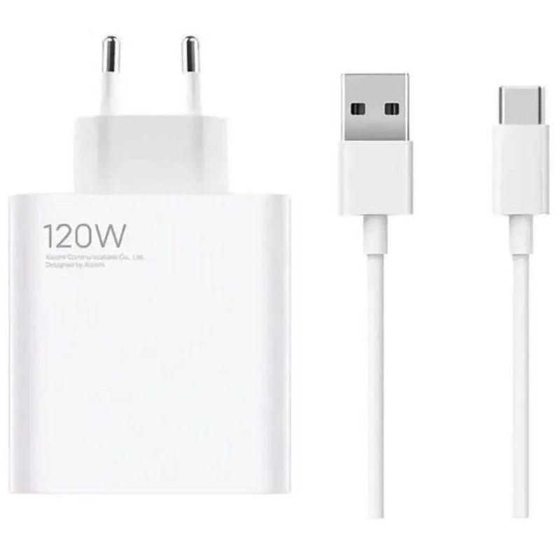 XIAOMI MI CHARGING COMBO CARGADOR DE PARED (TIPO-A)/ 1XUSB + CABLE USB TIPO-C/ 120W