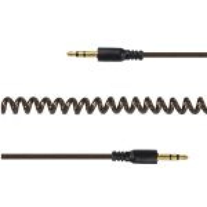 GEMBIRD CABLE DE AUDIO ESPIRAL ESTEREO DE 3.5MM 1.8M