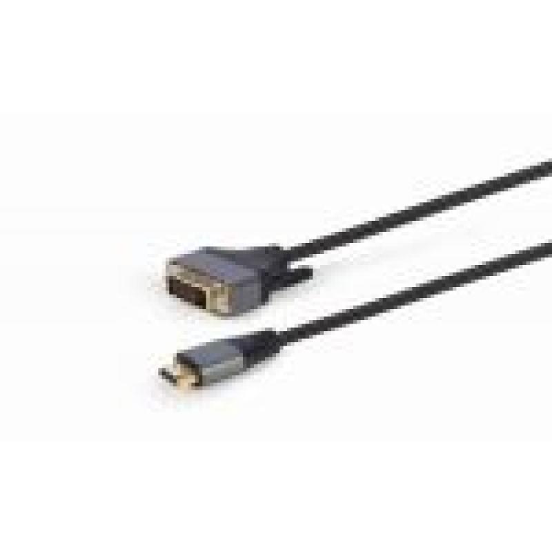 GEMBIRD CABLE  HDMI/DVI M/M 4K 1.8M