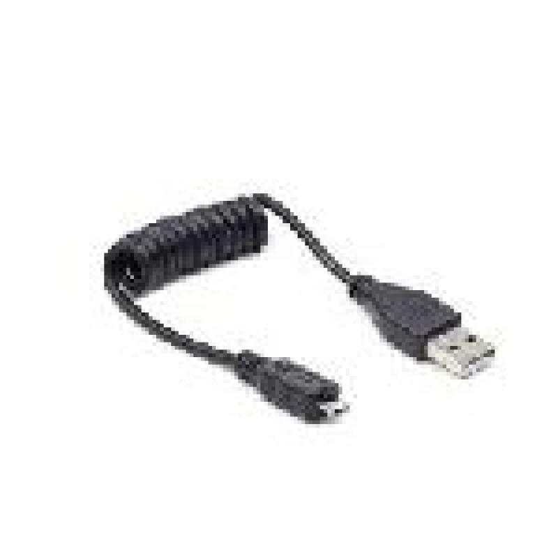 GEMBIRD CABLE ESPIRAL USB A MICRO-USB  0.6M