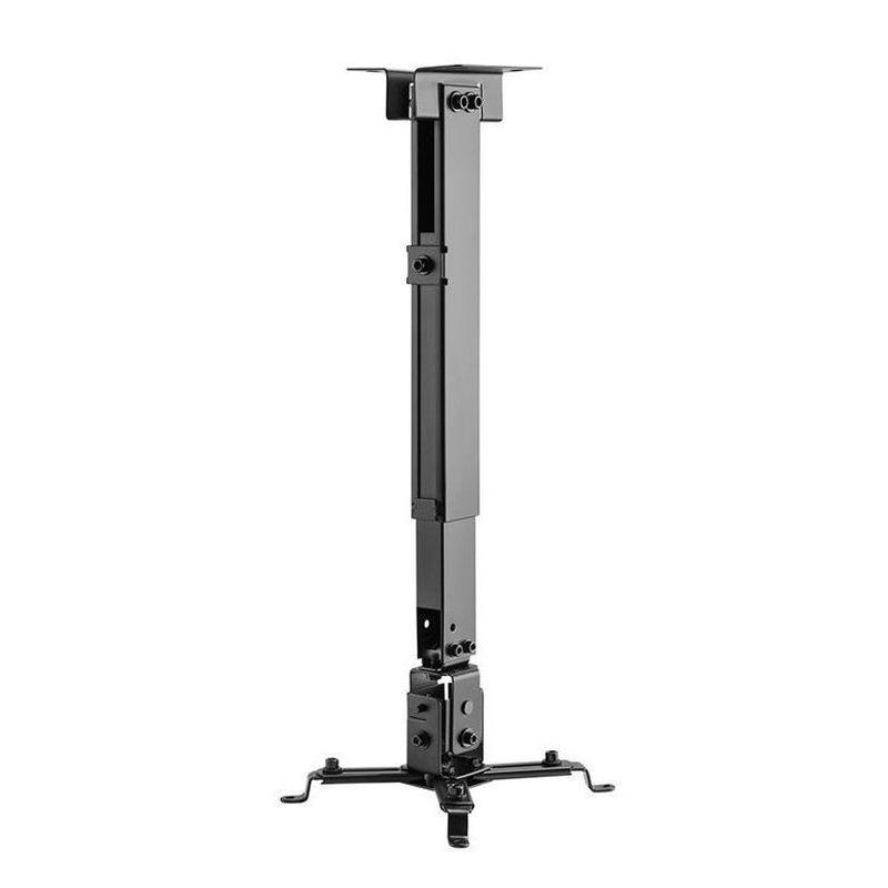 AISENS SOPORTE DE TECHO PARA PROYECTOR HASTA 20 KG/ NEGRO Inclinable/ Extensible