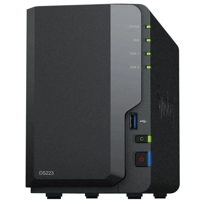 SYNOLOGY NAS 2 BAHIAS DISKSTATION DS2233.5-2.5/ 2GB DDR4/ FORMATO TORRE