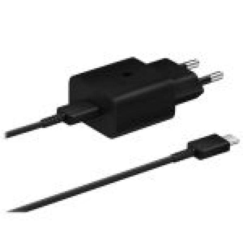 SAMSUNG CARGADOR 15W USB-C NEGRO