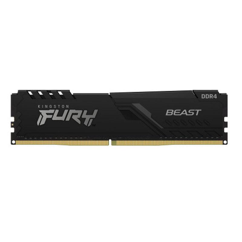 KINGSTON MEMORIA FURY BEAST BLACK  DDR4 16GB 3200MHZ CL16