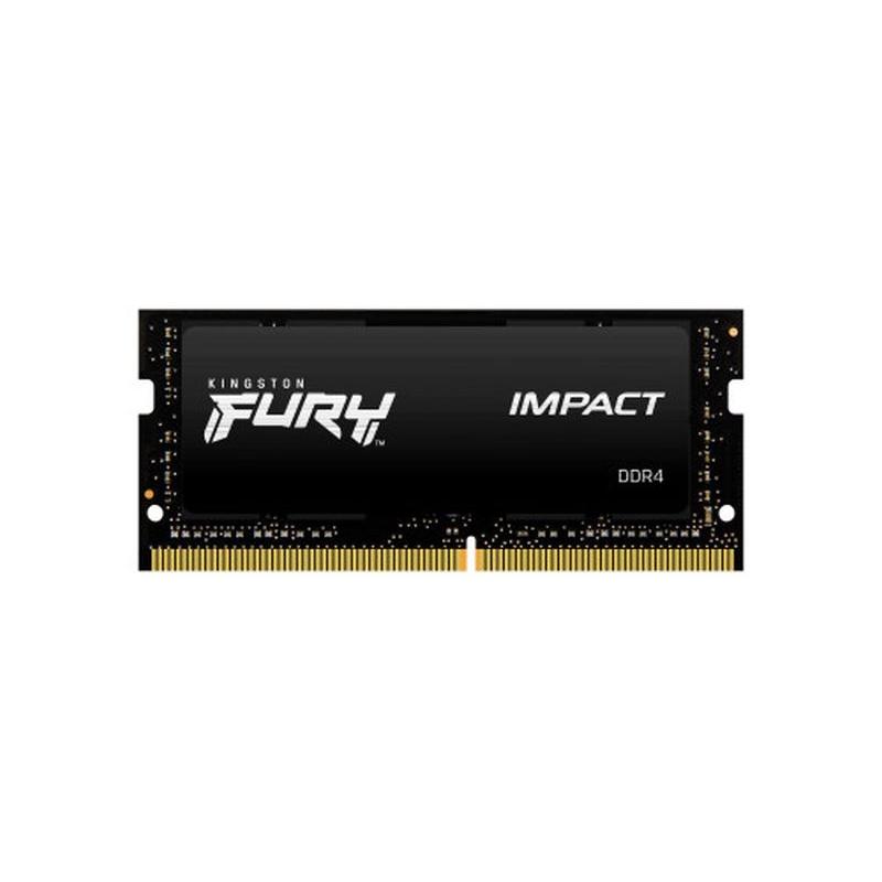 KINGSTON MEMORIA SODIMM FURY IMPACT DDR4 8GB 3200MHZ CL20