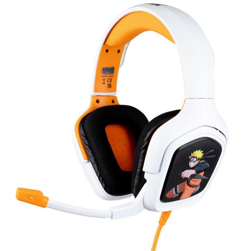 KONIX AURICULARES CON MICROFONO NARUTO 40mm NEODIMIO MICRO FLEXIBLE MULTIPLATAFORMA