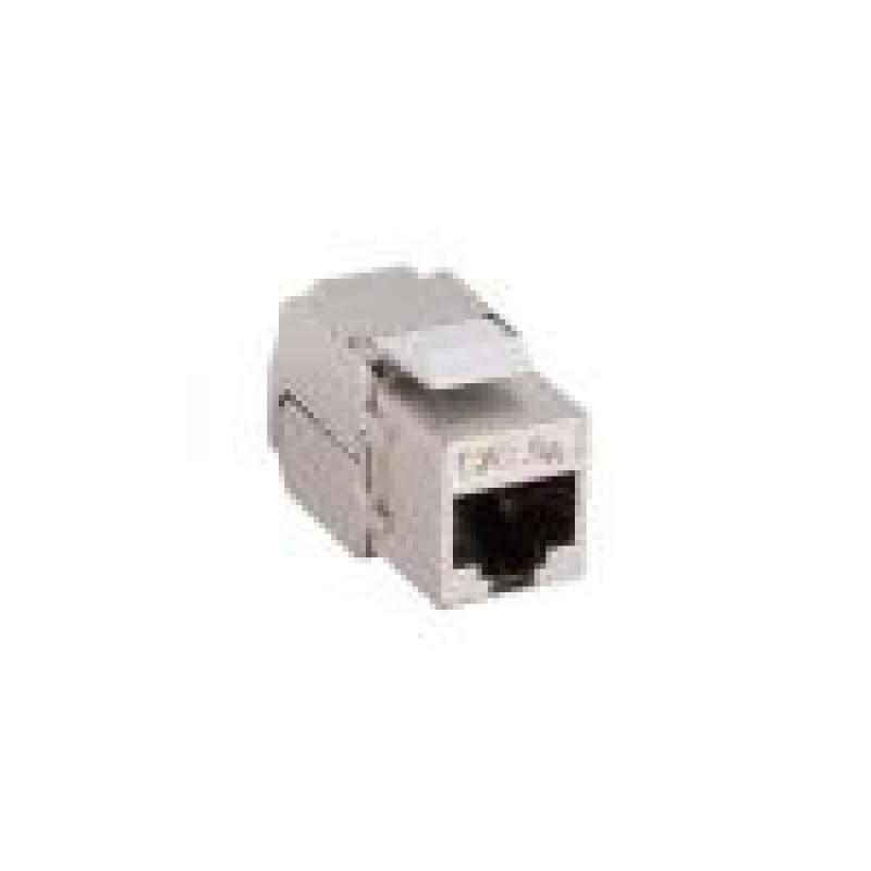 LAPARA MÓDULO STP/FTP RJ45 CAT6A KEYSTONE 180º CRIMPADO SIN HERRAMIENTAS