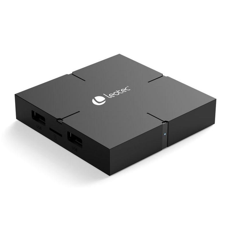 LEOTEC TV BOX ANDROID SHOW 2 216 4KQC/2GB/16GB/ANDROID/ HDMI/ MICRO SD/ 2x USB 2.0/ IR/ AV