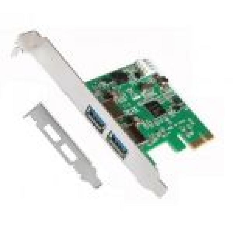 L-LINK TARJETA PCIE CON 2 PUERTOS USB (INCLUYE LOW PROFILE)