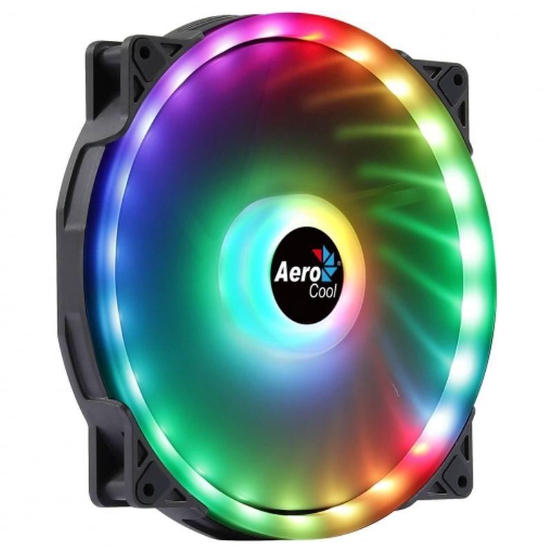 AEROCOOL VENTILADOR 20X20 DUO20 ARGB