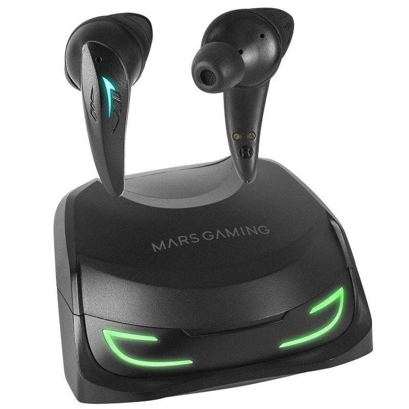 MARS GAMING AURICULARES BLUETOOTH MHI-ULTRA NEGROSESTUCHE DE CARGA/ 7-8 H AUT.