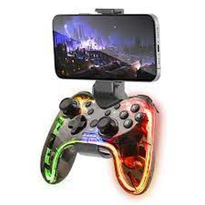 MARS GAMING GAMEPAD MGPBT INALAMBRICORGB/SWITCH/ PC/ MAC/ ANDROID/ IOS 13.0 O SUPERIOR/ RASPBERRY PI/ PS3 (CABLE)