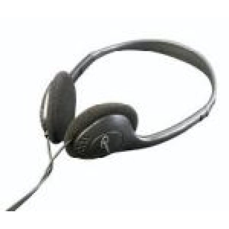 GEMBIRD AURICULARES ESTEREO CON CONTROL DE VOLUMEN , COLOR NEGRO