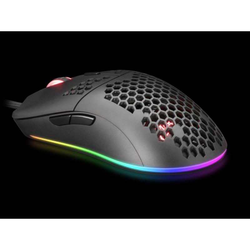 MARS GAMING  RATON OPTICO MMAX HIVE BLACK 12400DPI