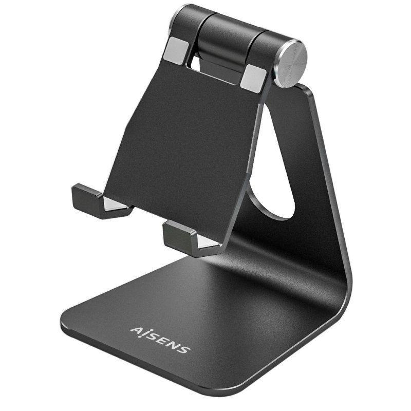 AISENS SOPORTE AJUSTABLE MS1PM-084 PARA SMARTPHONE Y TABLET NEGRO