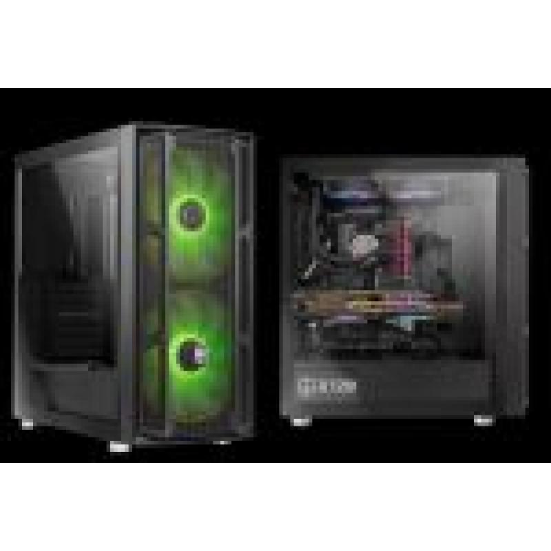 NOX CARCASA HUMMER NOVA ARGBATX - MICRO ATX - ITX -  LIGHTING REINFORCED CHASSIS