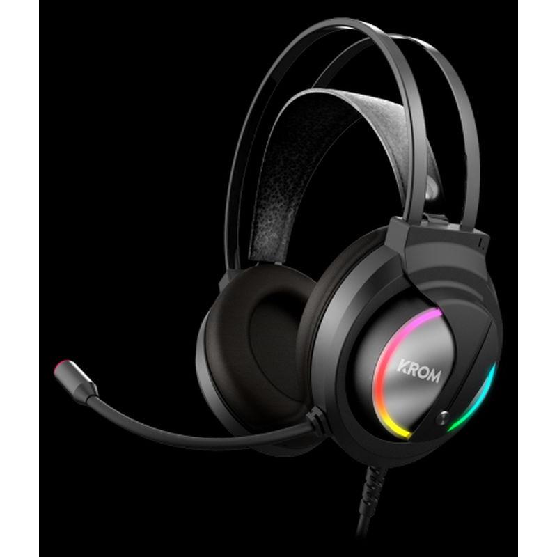 NOX KROM AURICULARES GAMING KAPPA STEREO RGB GAMING HEADSET