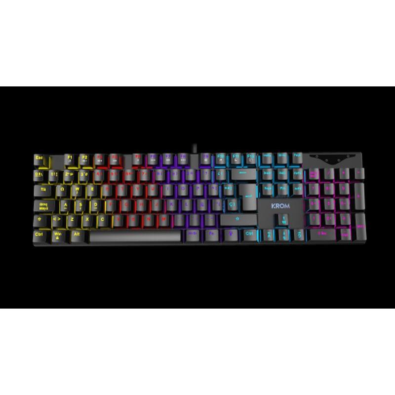 NOX KROM TECLADO GAMING KASIC RGB MECANICO