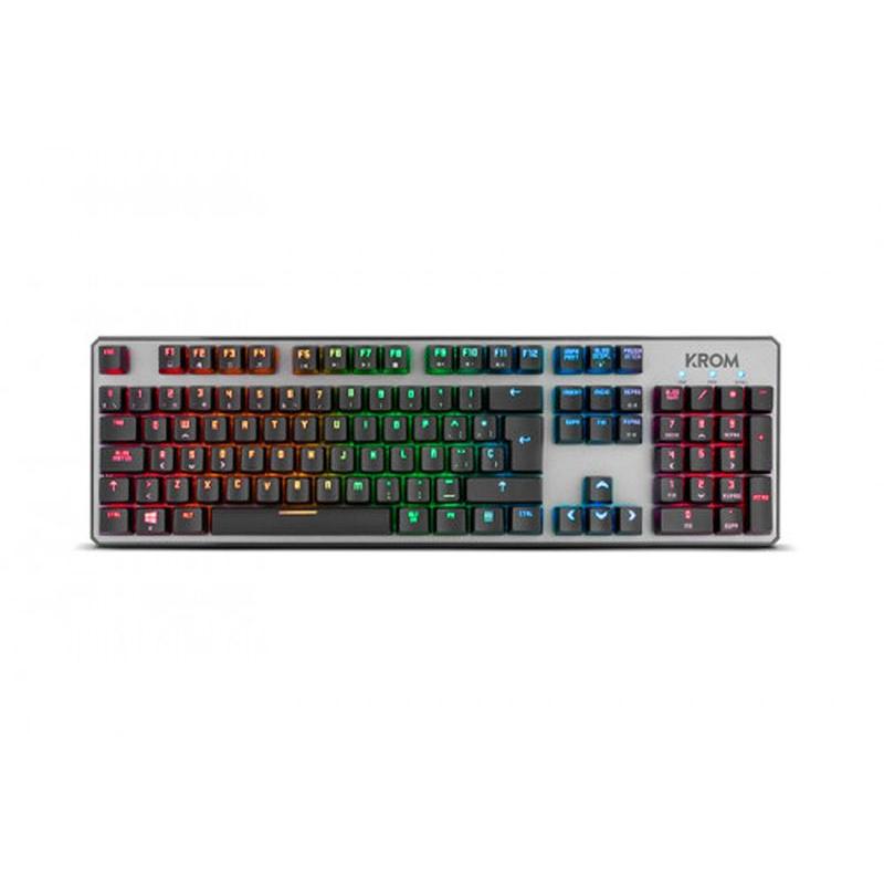 NOX KROM TECLADO GAMING KERNEL MECANICO RGB