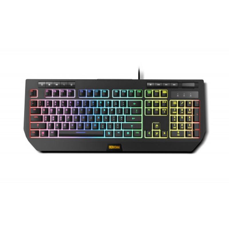 NOX KROM TECLADO KUMA SEMI MECANICO GAMING NEGRO