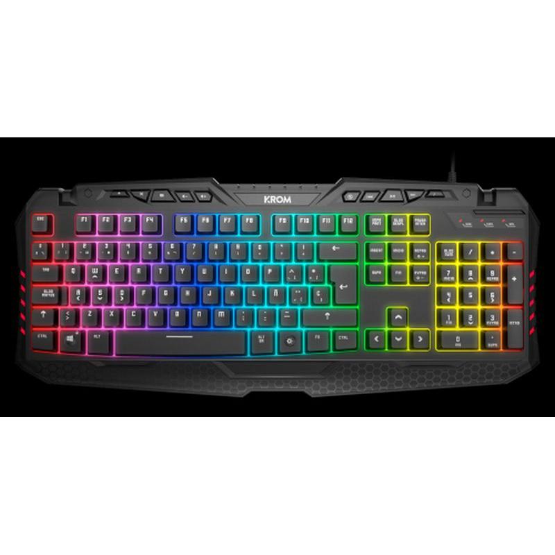 NOX KROM TECLADO GAMING KYRA RGBRGB LIGHTING KEYBOARD