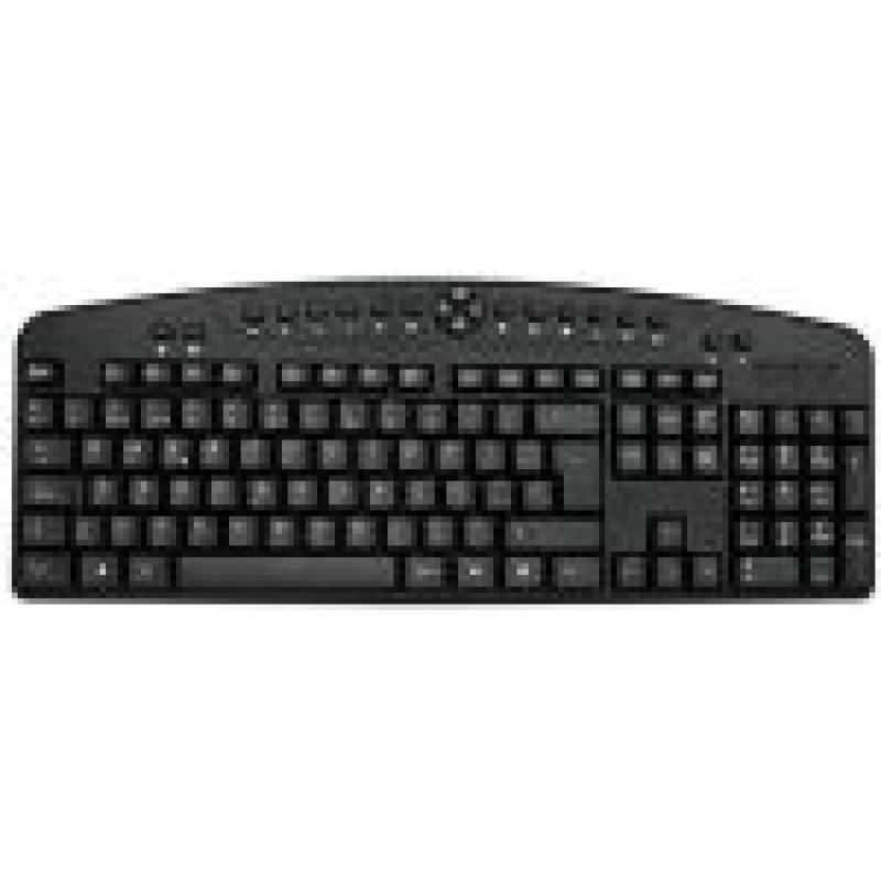 OMEGA TECLADO MULTIMEDIA AURA USB OK025ES