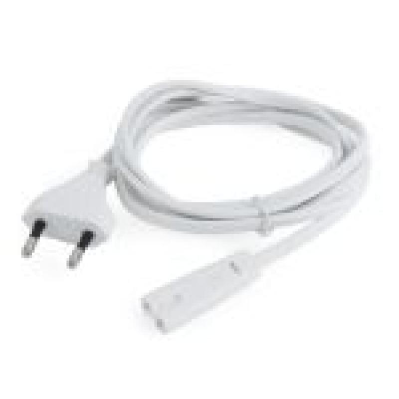 GEMBIRD CABLE CORRIENTE TIPO 8  1.8M BLANCO