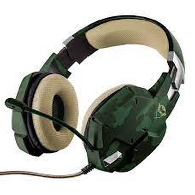 TRUST AURICULARES GXT 322 CARUS JUNGLE CAMO (CAJA DETERIORADA)