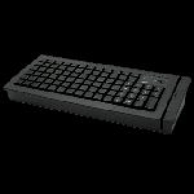 POSIFLEX TECLADO LECTOR DE BANDA MAGNETICA NEGRO