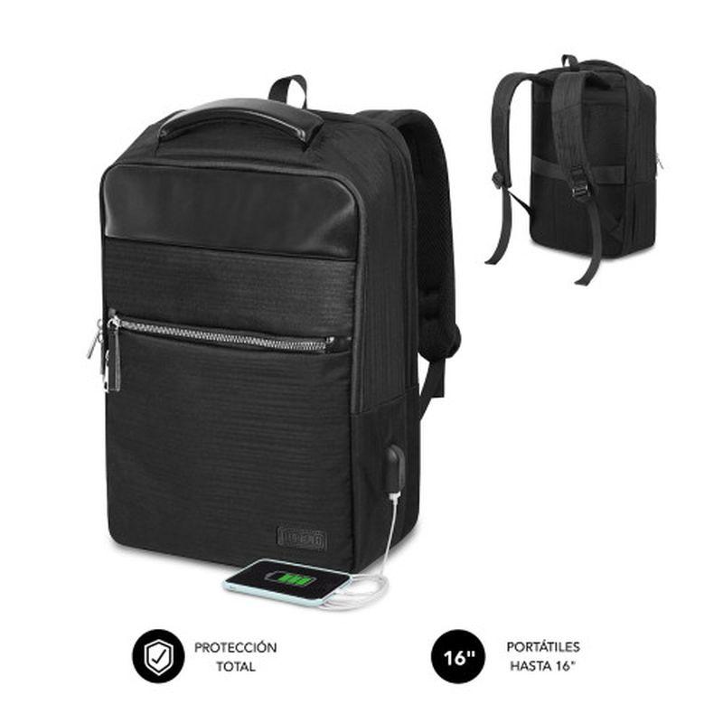 SUBBLIM MOCHILA ANTITHEFT BACKPACK 16NEGRANEGOCIOS BUSINESS V2