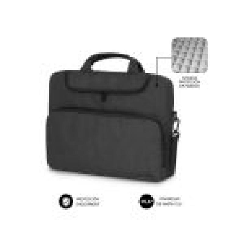 SUBBLIM MALETÍN AIR PADDING LAPTOP BAG 14 GRIS OSCURO