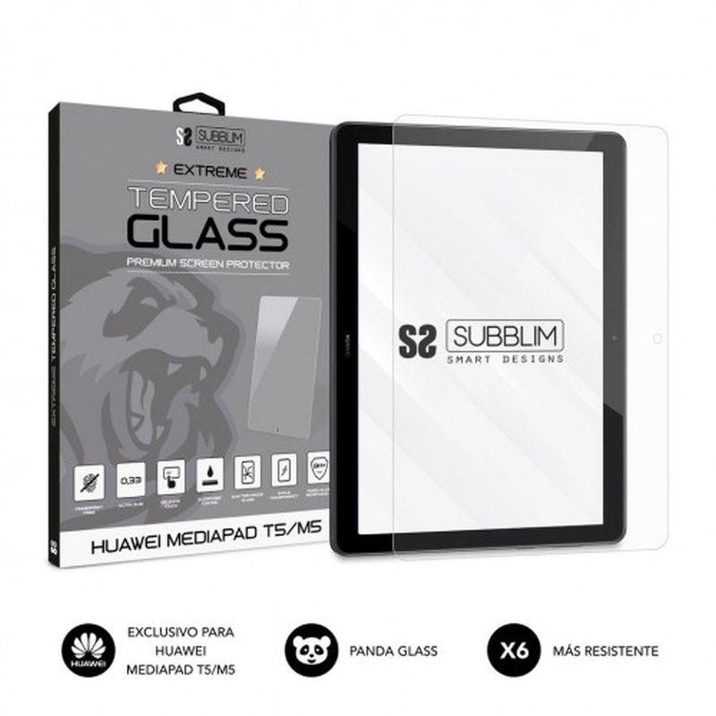 SUBBLIM CRISTAL TEMPLADO EXTREME HUAWEI MEDIAPAD T5/M5