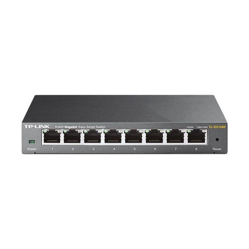 TP-LINK SWITCH 10/100/1000 8 PUERTOS METALICO