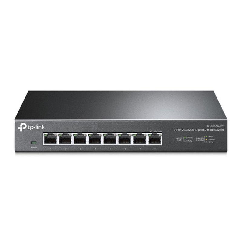 TP-LINK SWITCH 10/100/1000 8 PUERTOS METALICO 2.5G