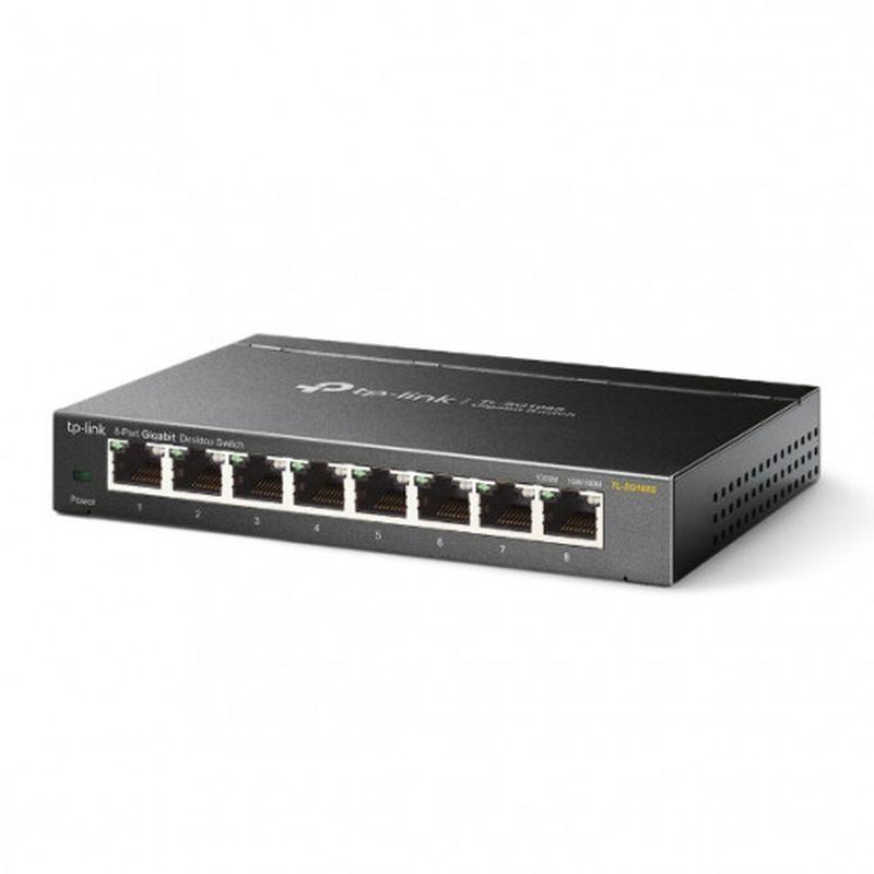 TP-LINK SWITCH 10/100/1000 8 PUERTOS METALICO